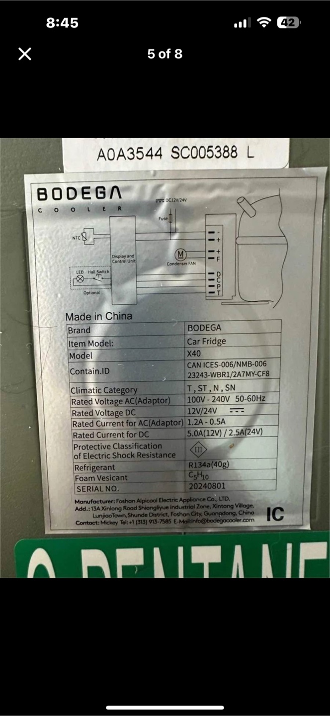 Bodega Cooler Portable Refrigerator - photo 5