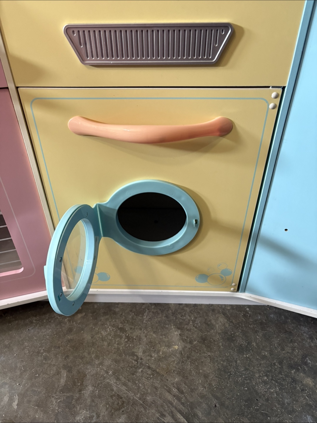 Kids Play Kitchen - Pink, Yellow, Blue - photo 4