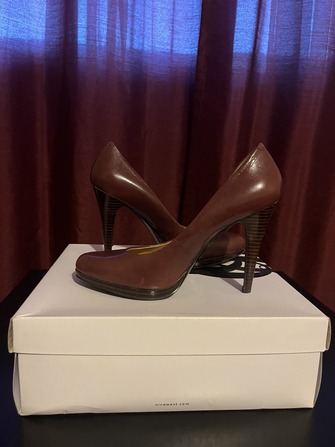 Nine West Women’s Leather Heels – Size 7 - photo 4