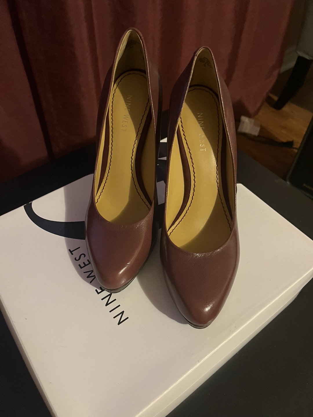 Nine West Women’s Leather Heels – Size 7 - photo 2
