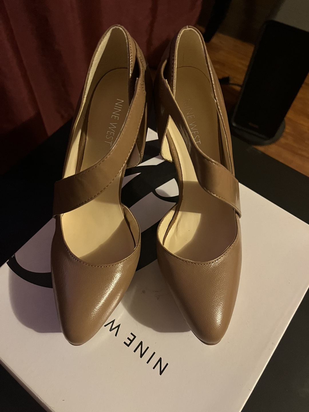 Nine West Women’s Leather Heels – Size 7