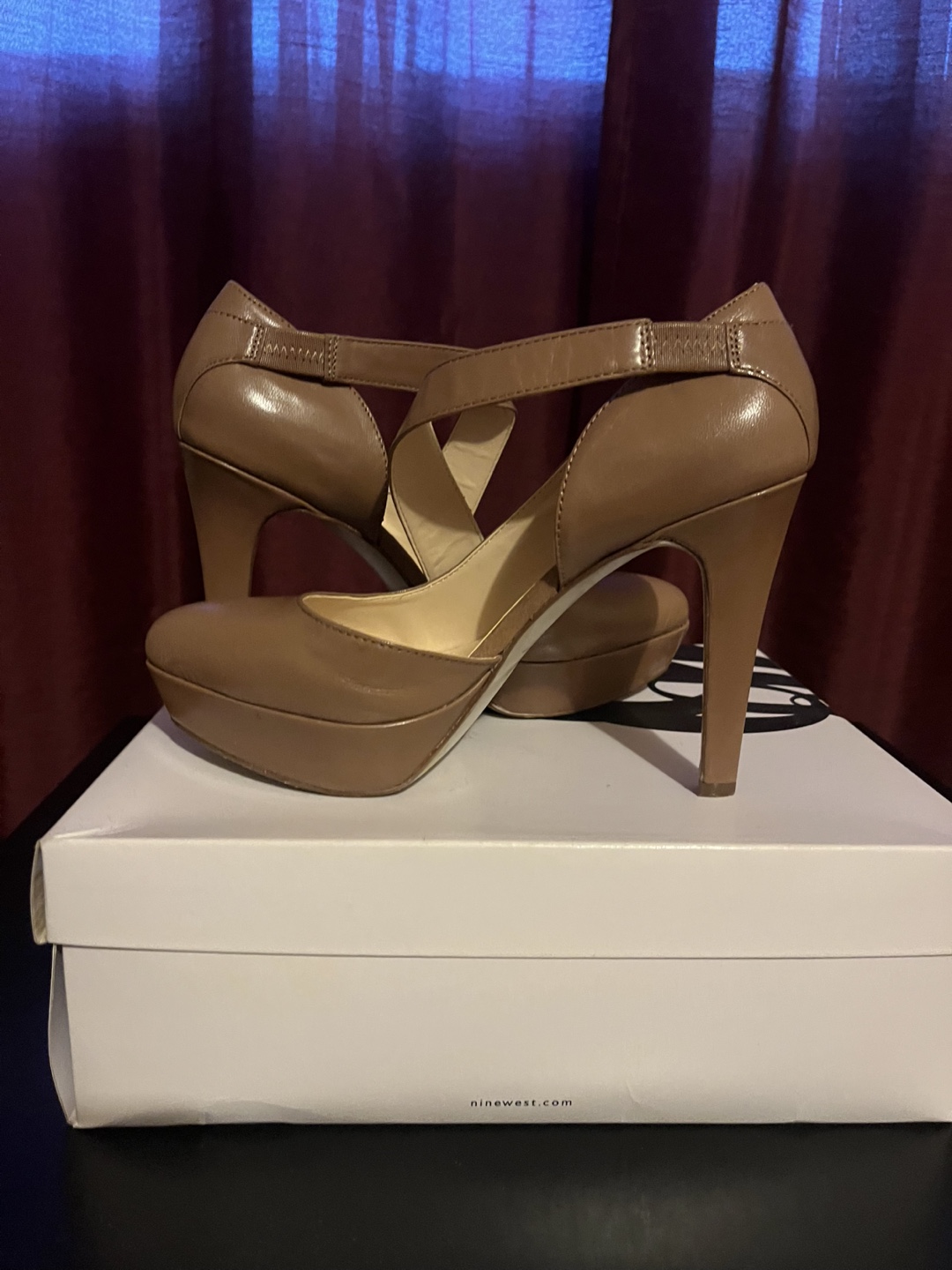 Nine West Women’s Leather Heels – Size 7 - photo 3