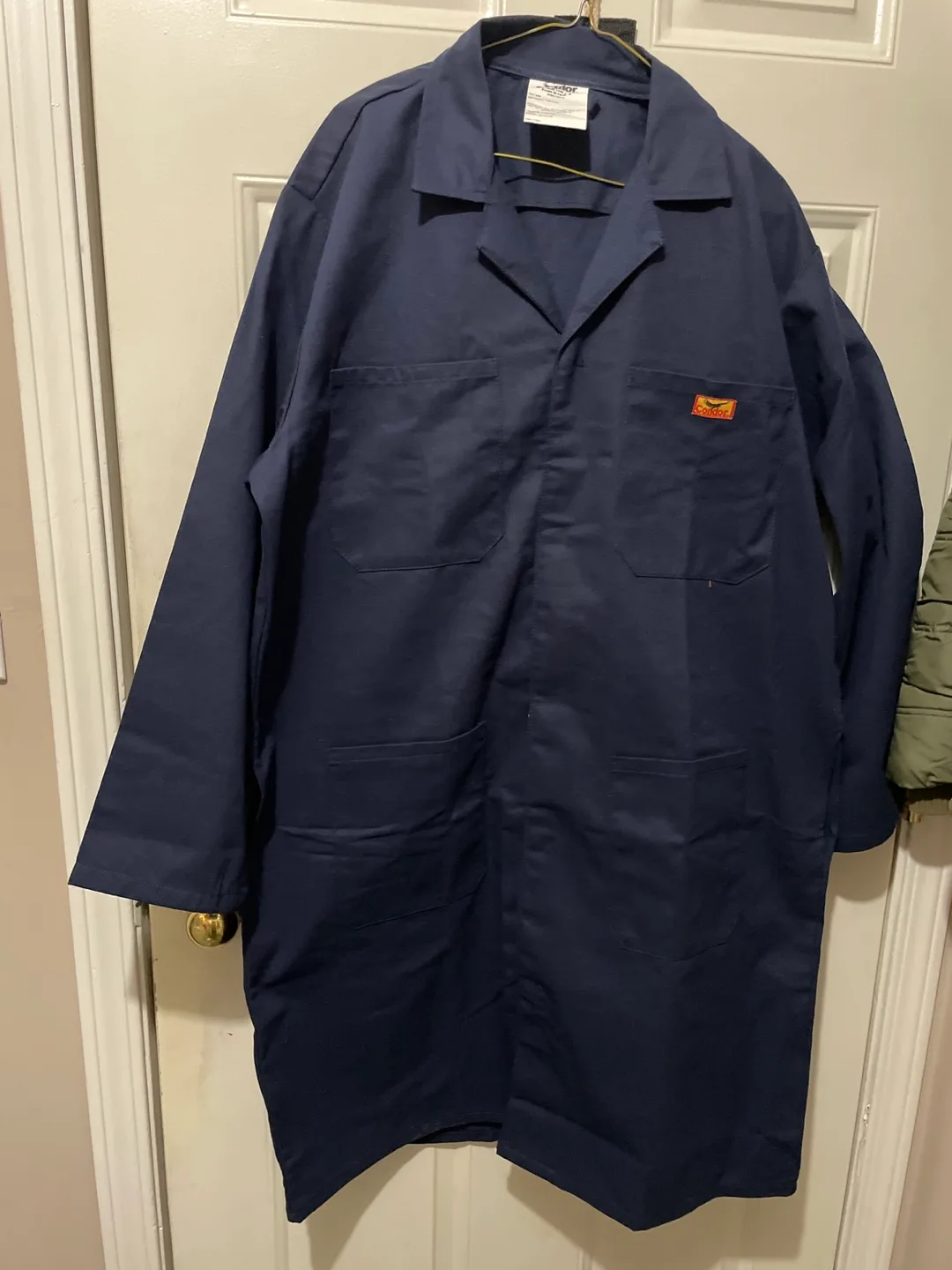 Condor Shop Coat - Navy Blue, Size Large image indicator(3)