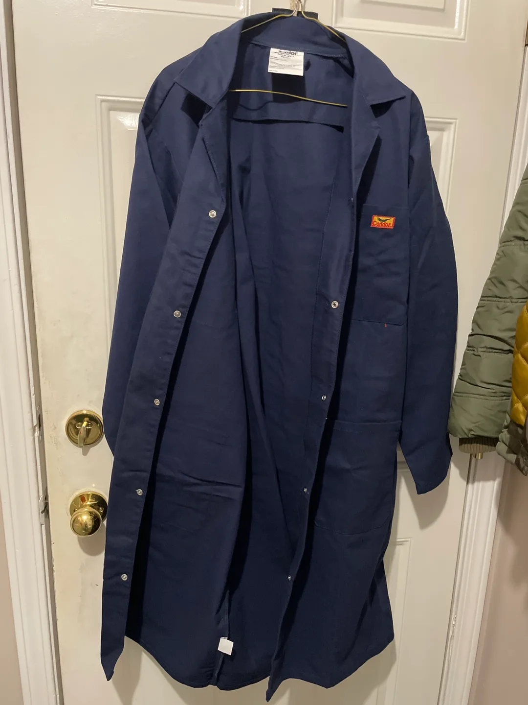 Condor Shop Coat - Navy Blue, Size Large image indicator(4)