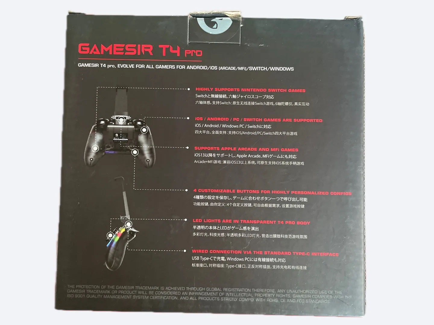 GameSir T4 Pro Controller image indicator(2)