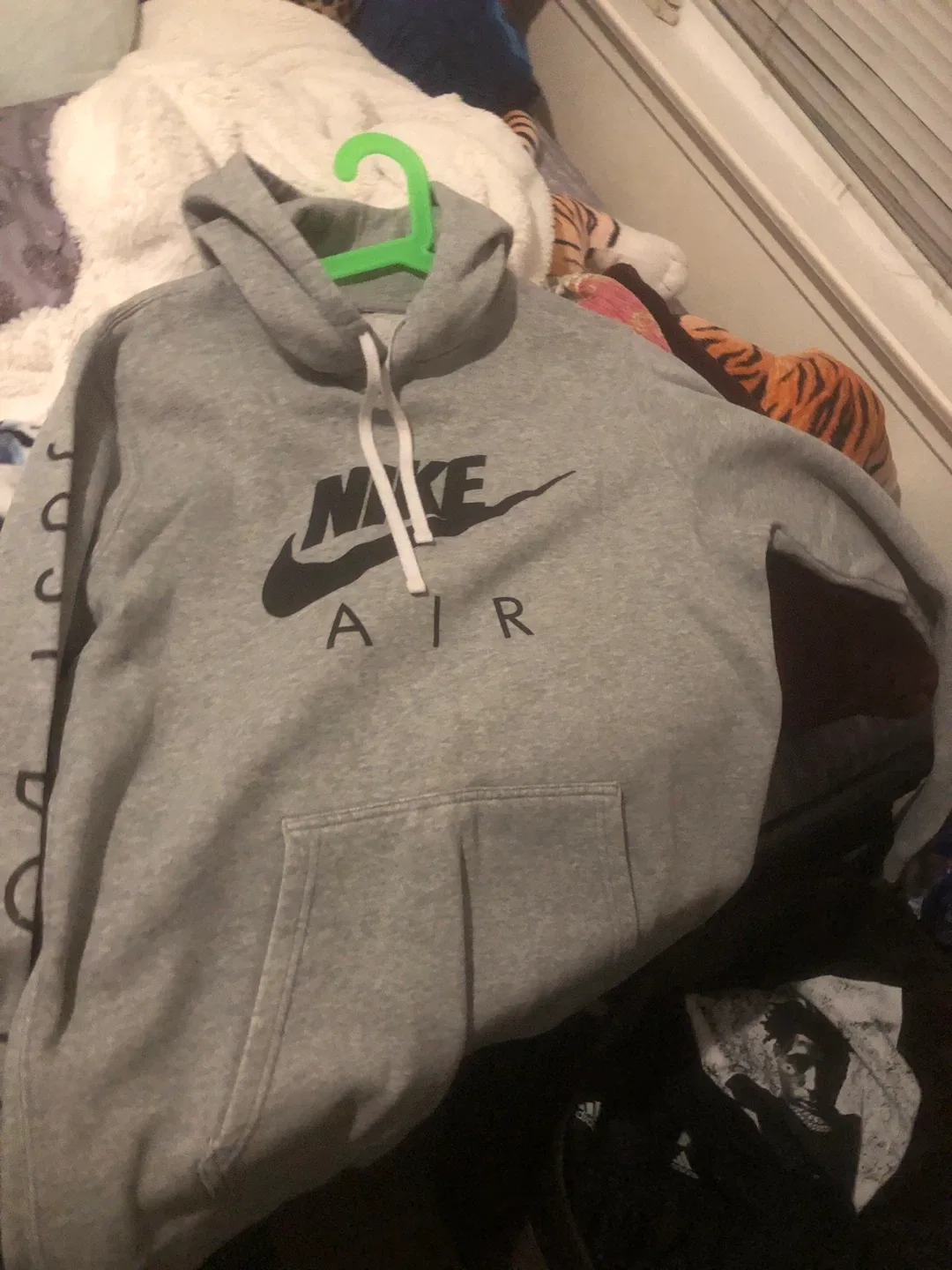 Nike Air Grey Hoodie - Size Large thumbnail