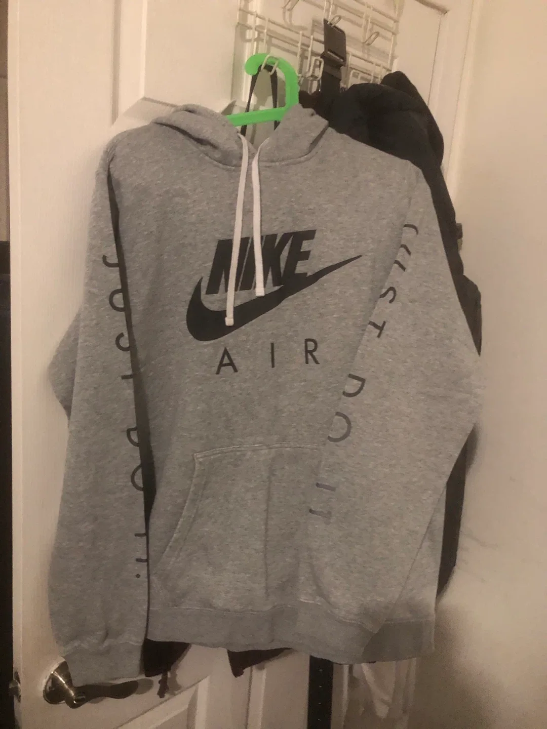 Nike Air Grey Hoodie - Size Large image indicator(3)