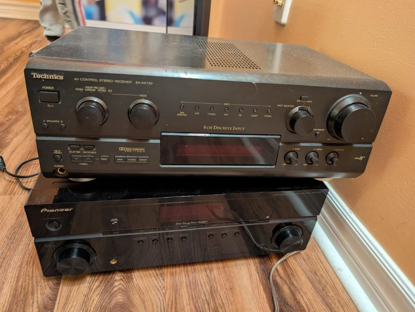 Sony Speakers & Technics AV Control Stereo Receiver - photo 4