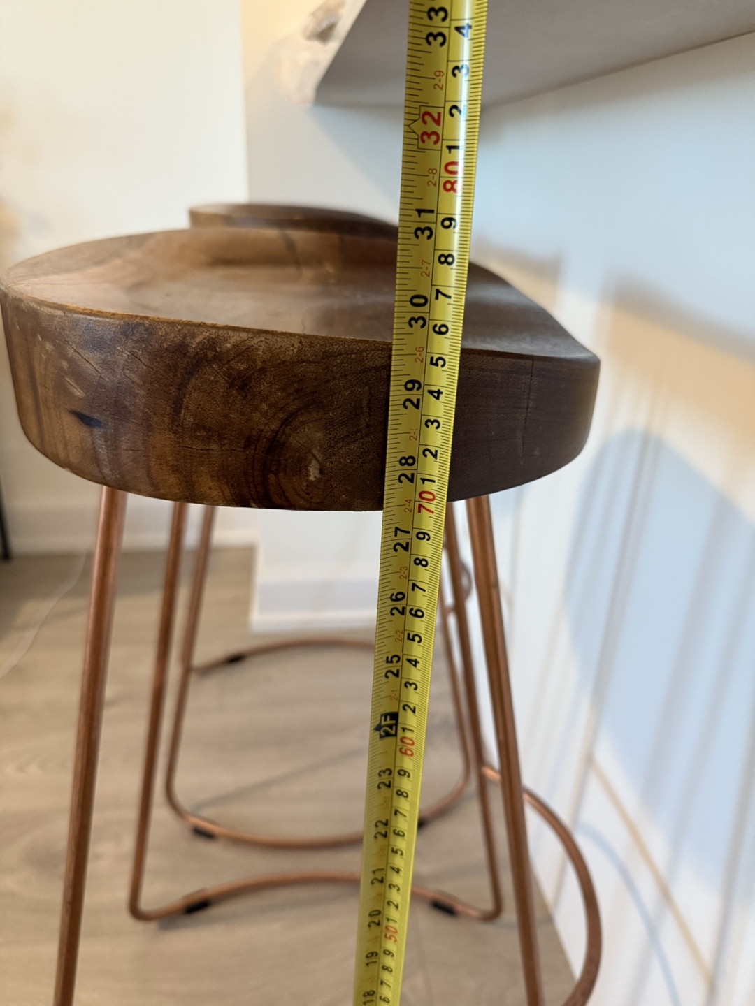 Wood Seat Bar Stools - photo 4