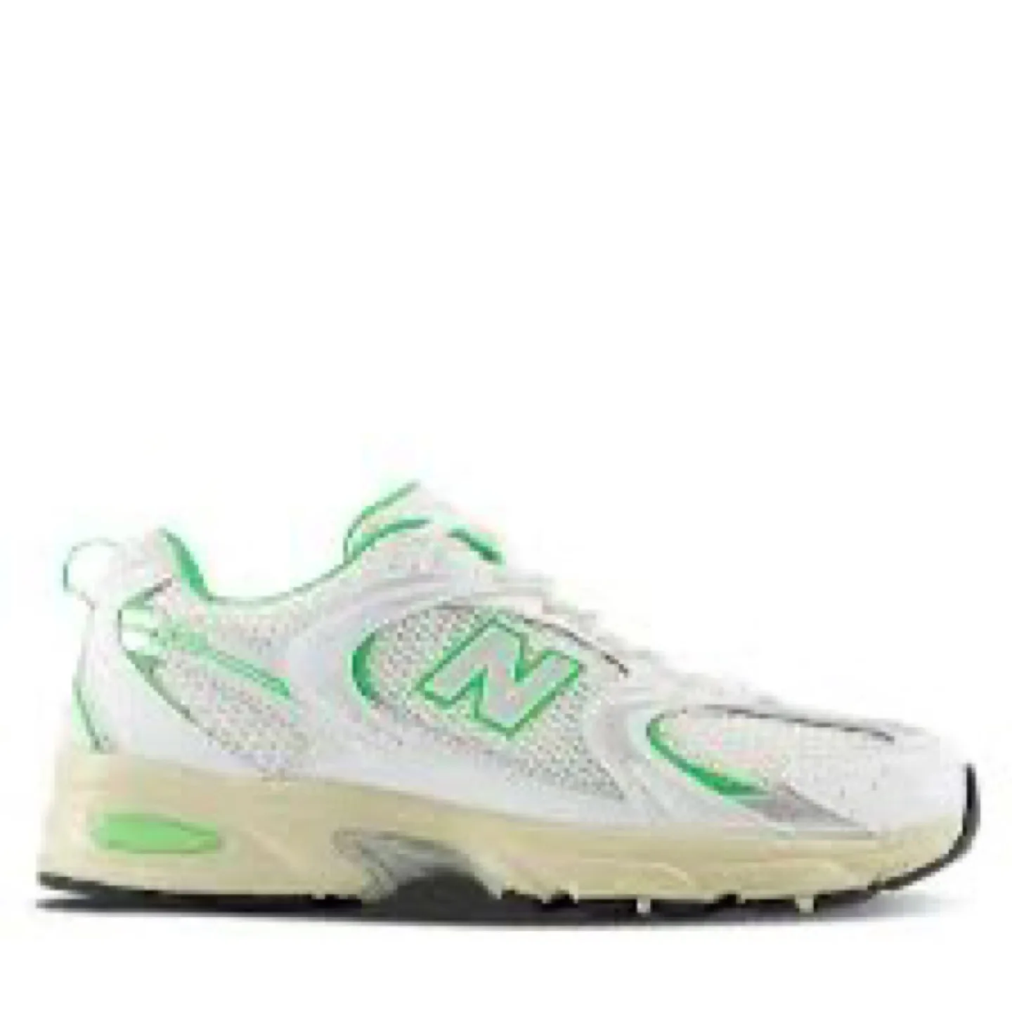 New Balance 530 Sneakers - White & Green thumbnail