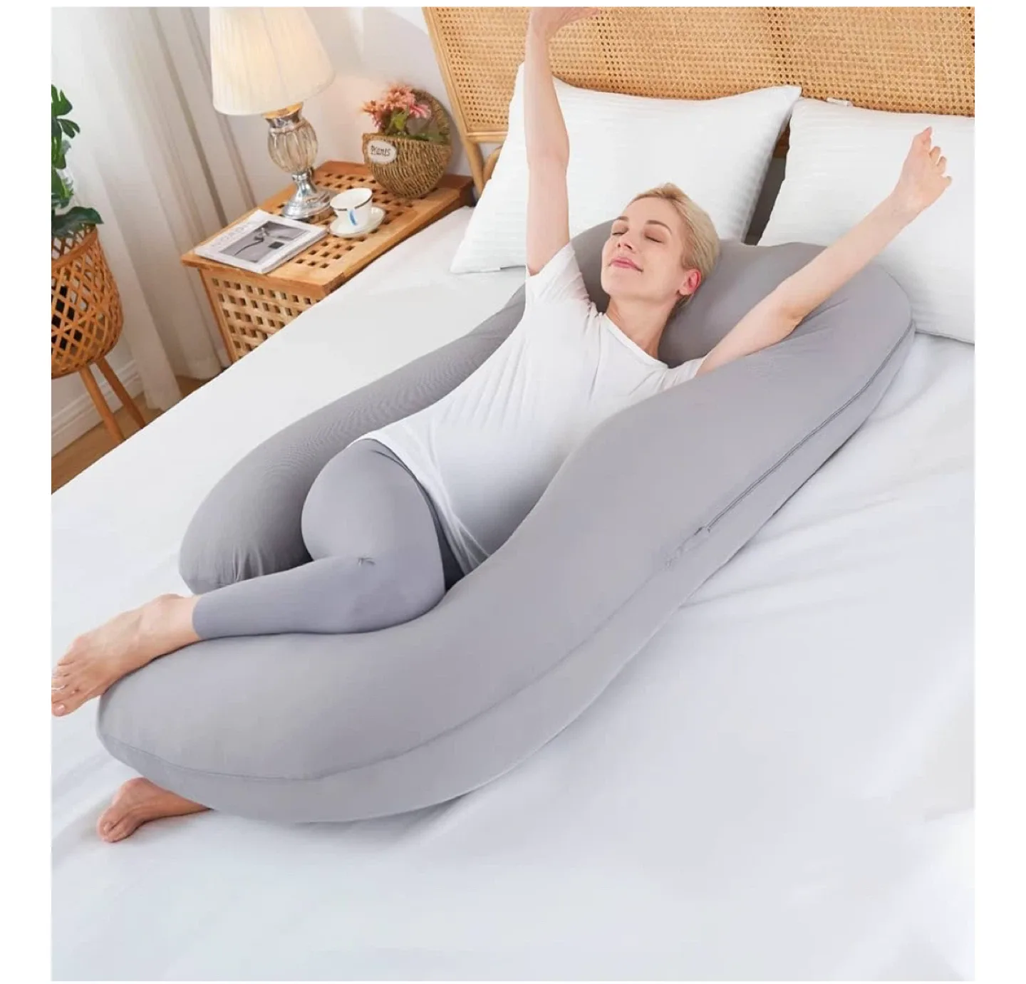 Pregnancy Pillow - Full Body Comfort thumbnail