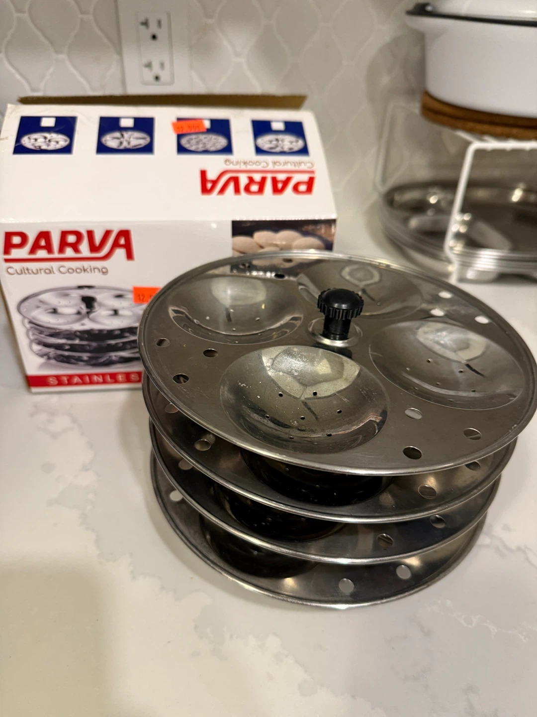 Parva Idli Maker - Stainless Steel