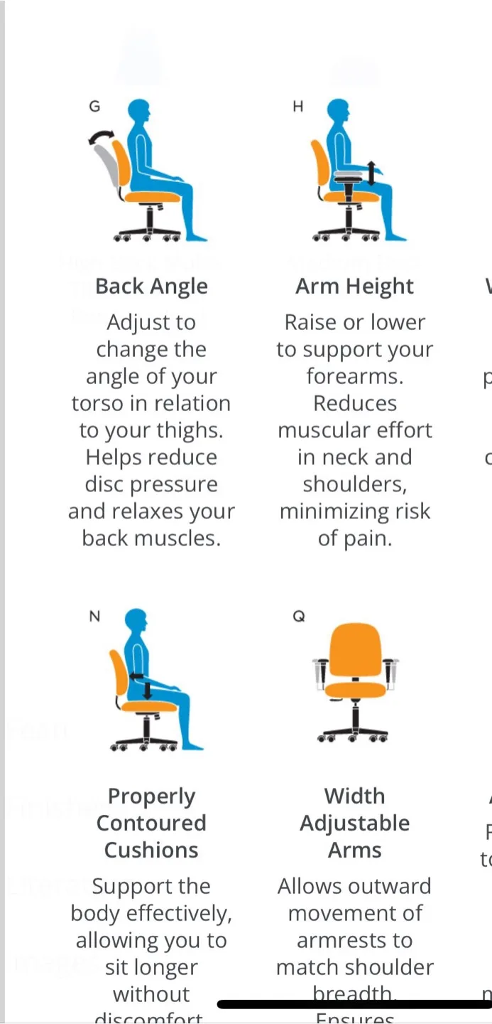 Ergonomic Office Chair image indicator(3)