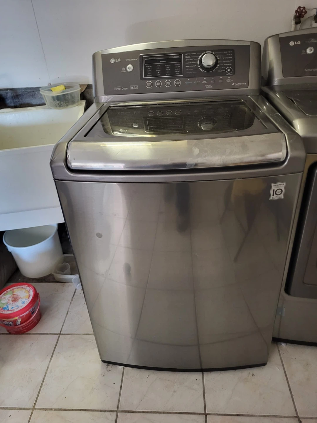 LG WaveForce Top Load Washer - photo 2