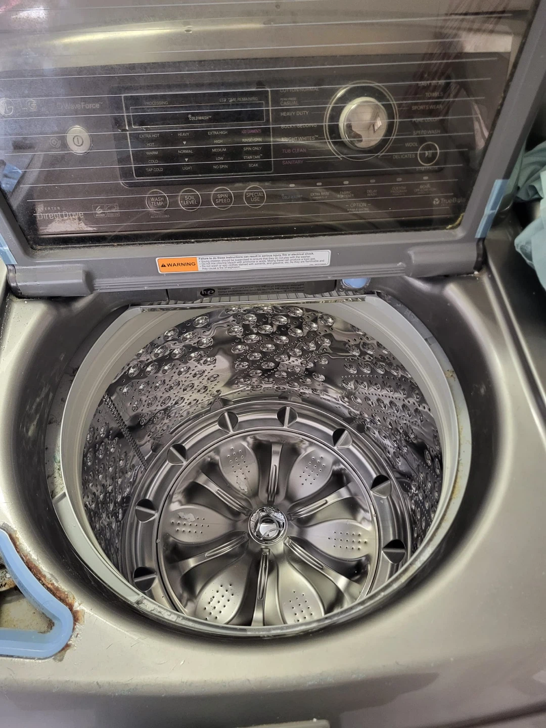 LG WaveForce Top Load Washer - photo 3