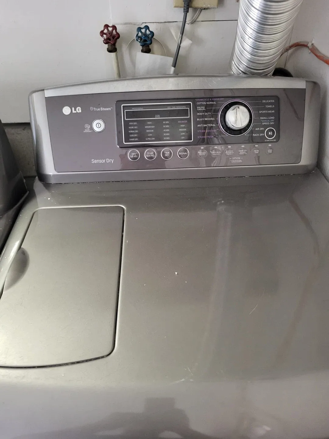 LG TrueSteam Sensor Dry Dryer - Silver image indicator(2)
