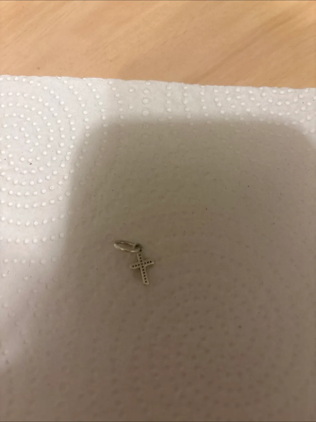 Pandora Silver Cross Charm image indicator(2)