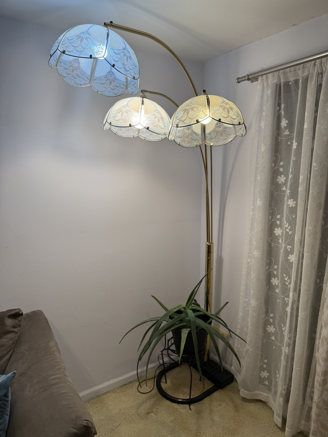 3-Light Floor Lamp