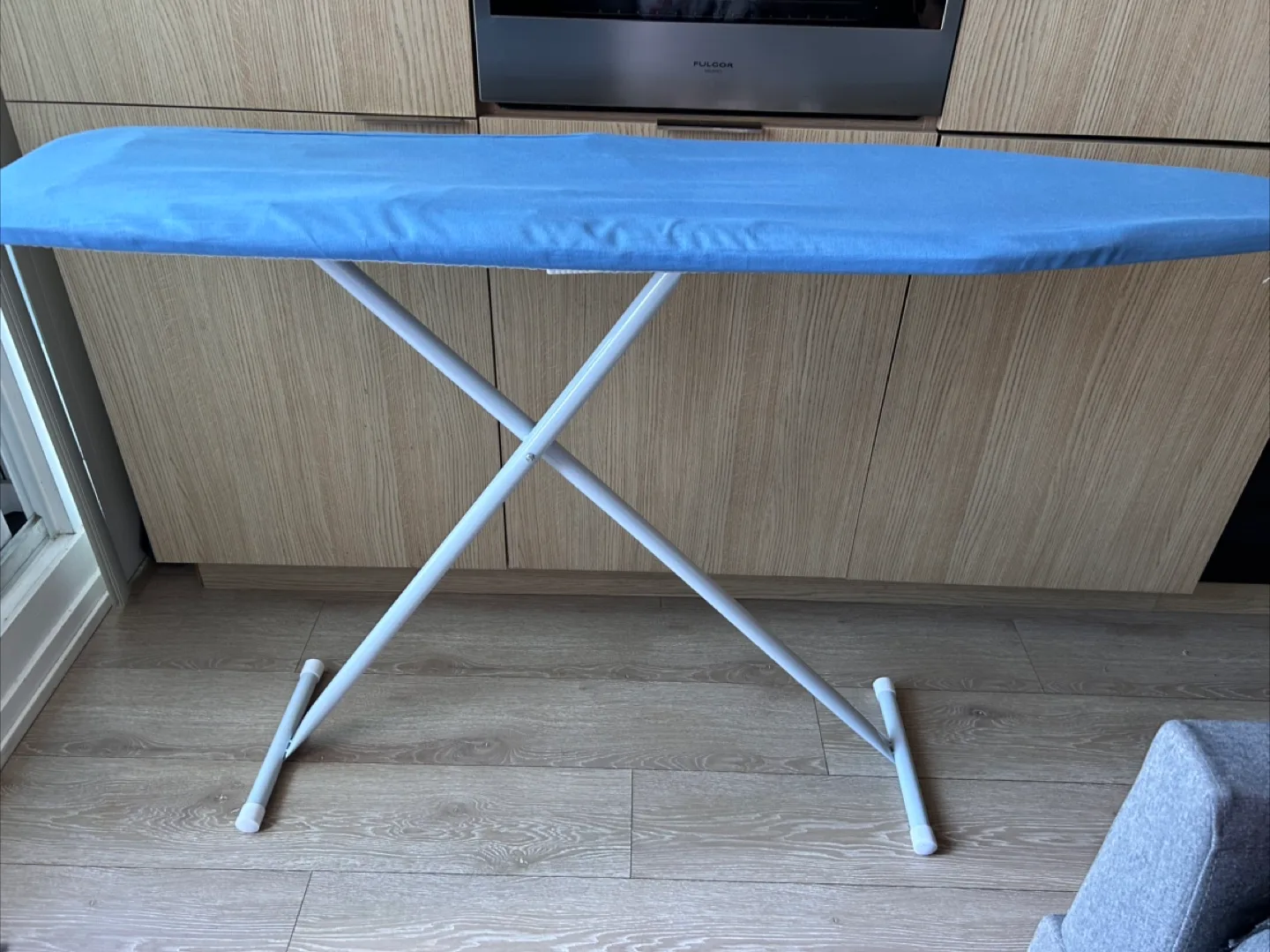 Ironing Board - Blue Cover, height adjustable thumbnail