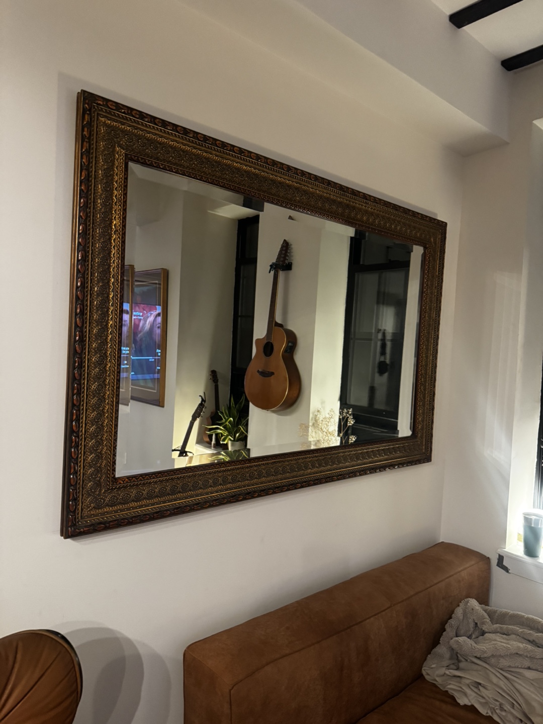 Vintage LARGE mirror - photo 2