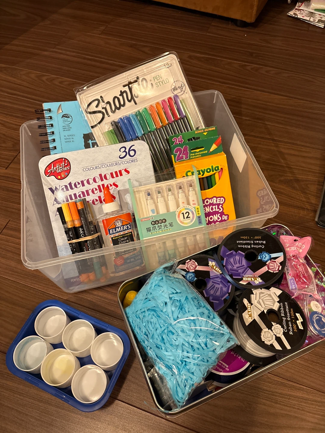 Arts & Crafts Supplies - Sharpie, Crayola, Watercolours