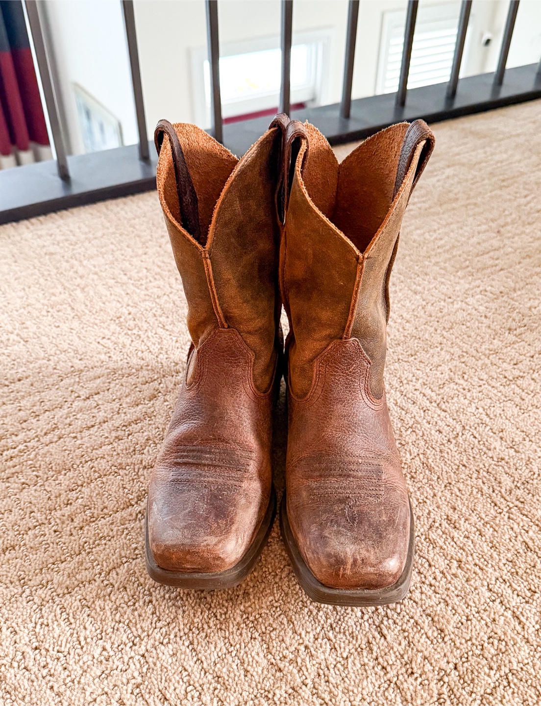 Kids Ariat Brown Leather Cowboy Boots - photo 2