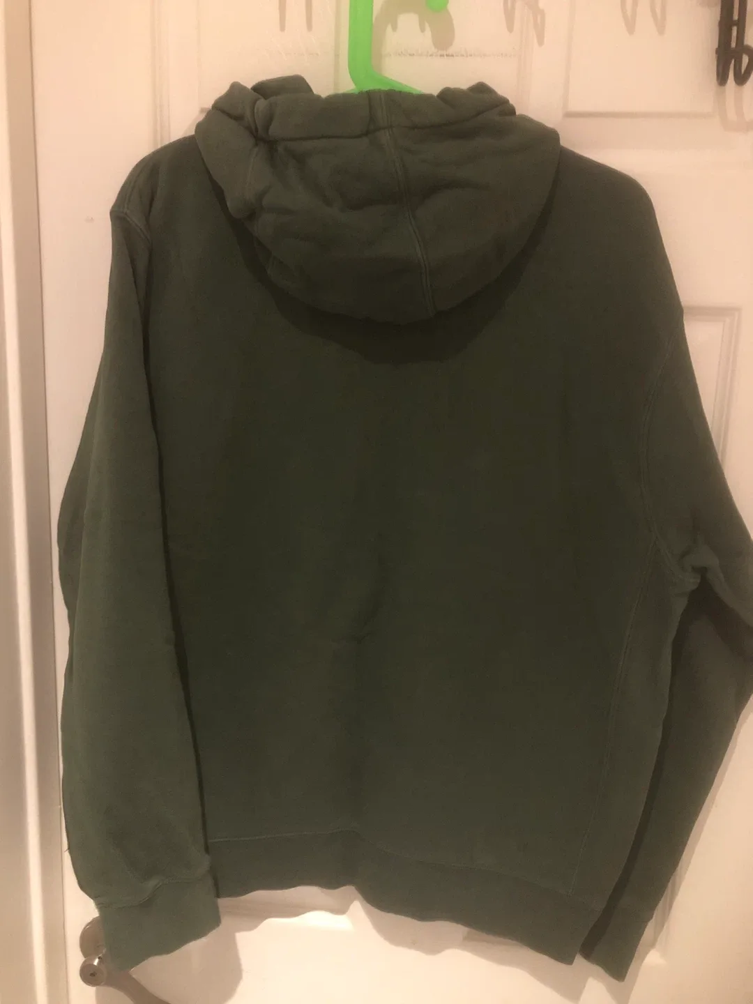 Nike Olive Green Hoodie - Size M image indicator(3)