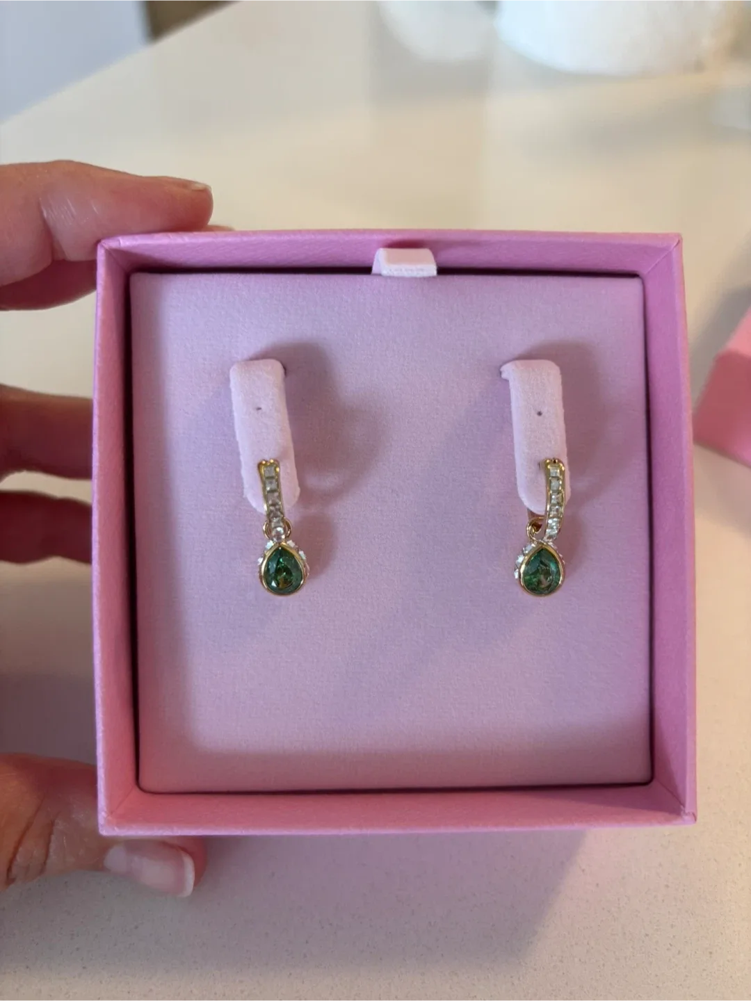 Swarovski Chroma drop earrings image indicator(2)