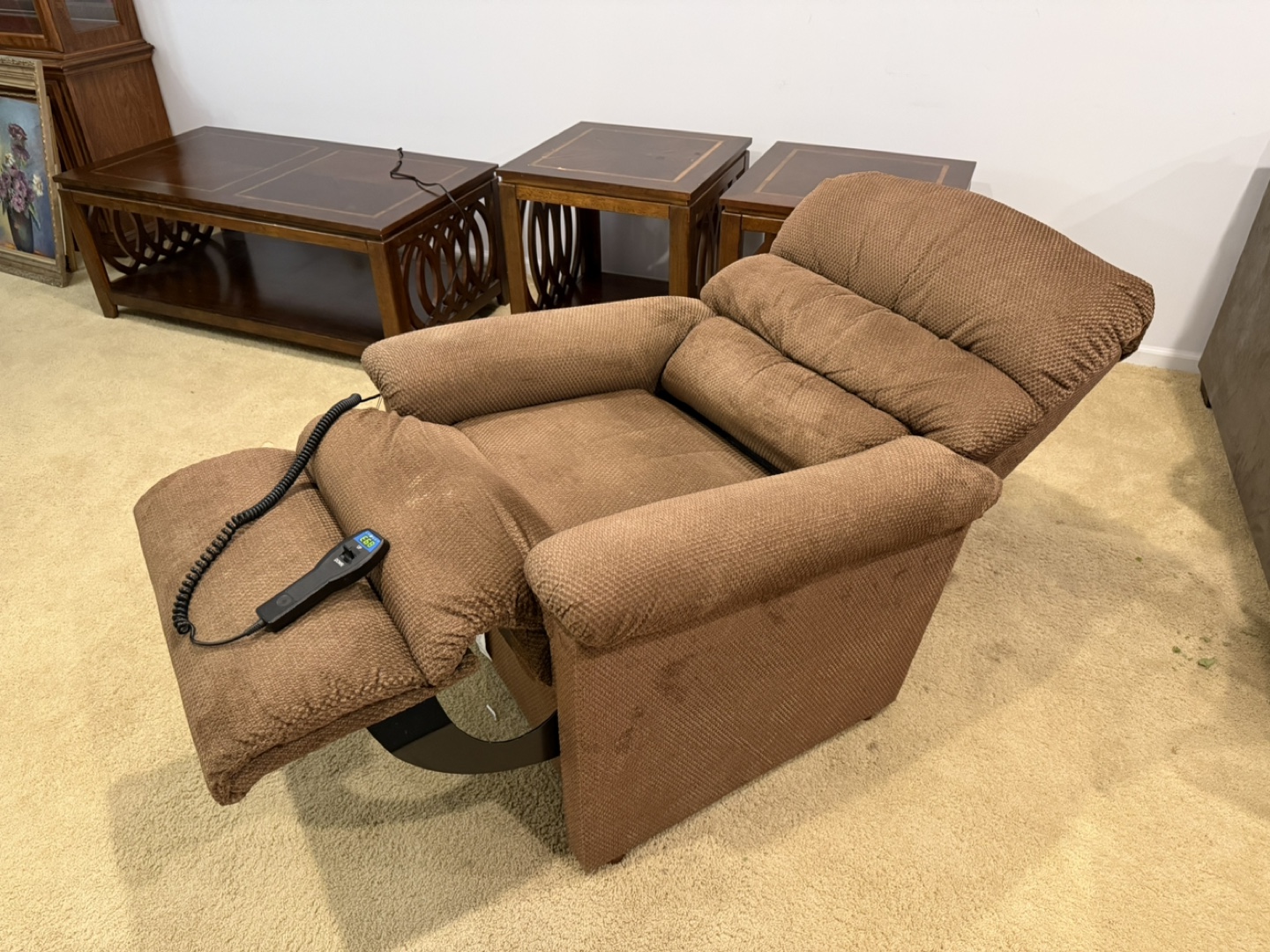 Brown Electric Recliner Chair - photo 5