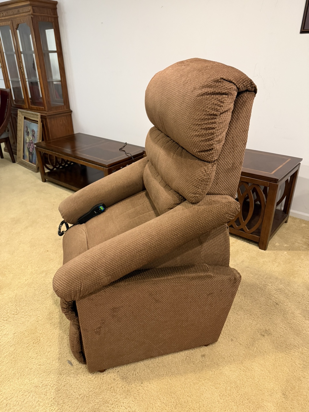Brown Electric Recliner Chair - photo 4