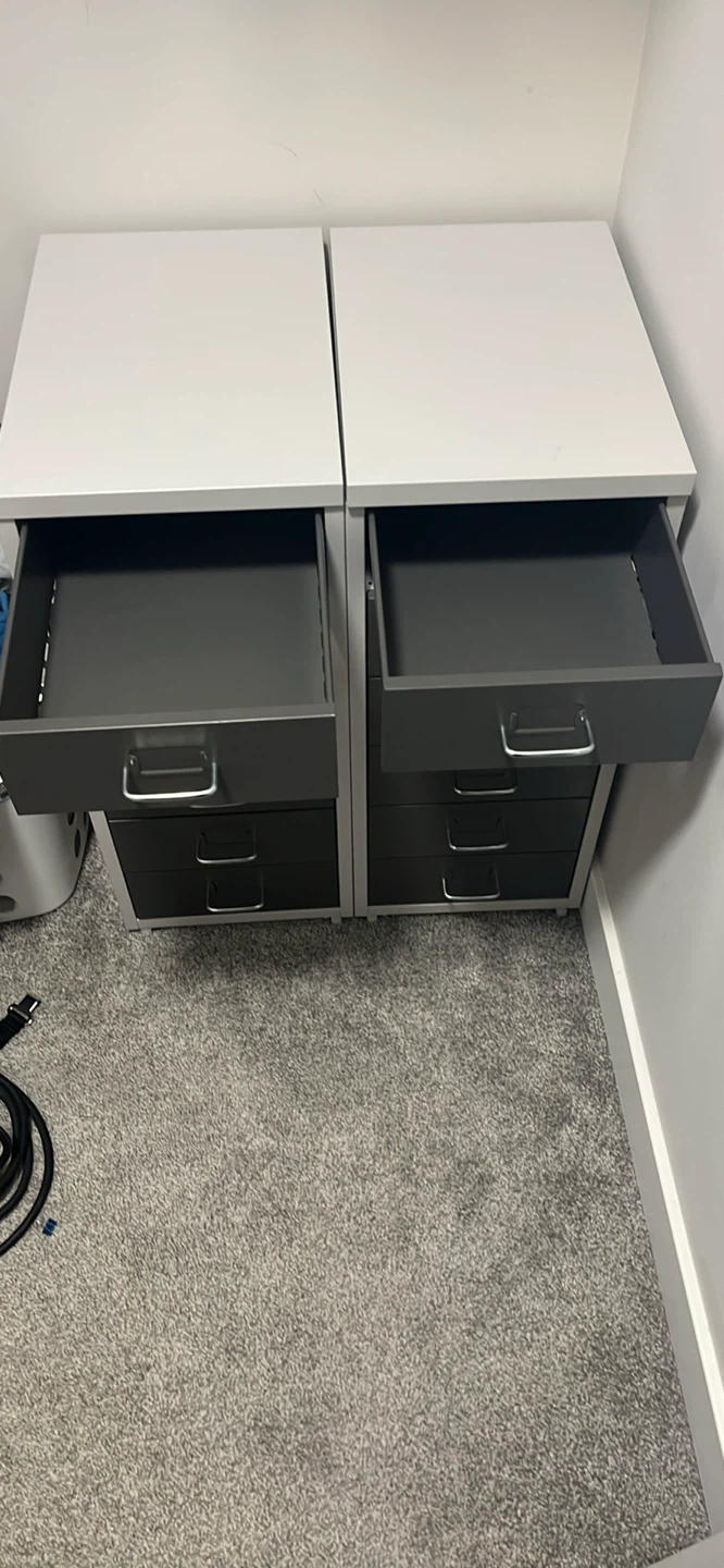 IKEA Alex Drawer Unit - Grey/White - photo 2