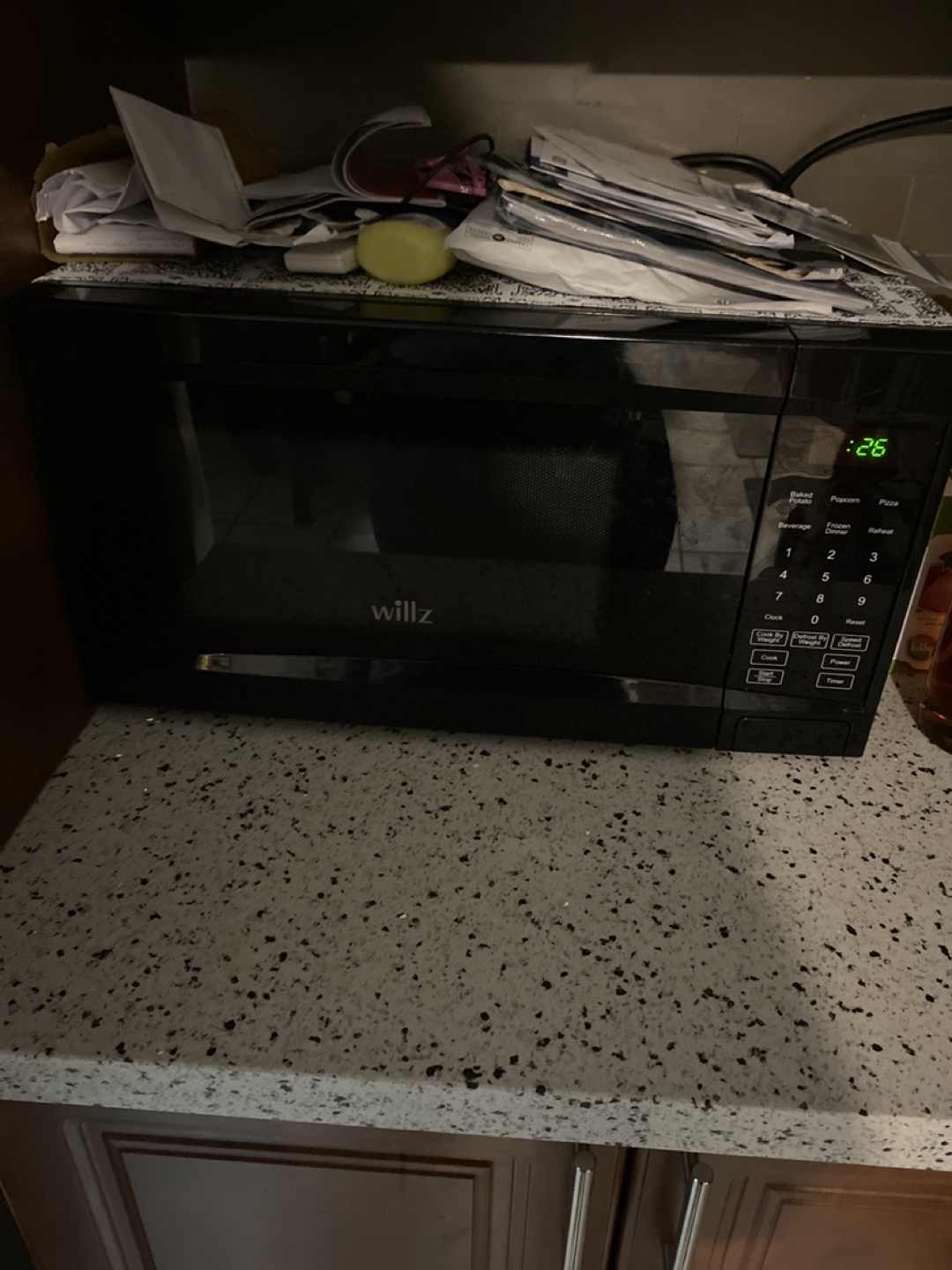 Panasonic Black Microwave
