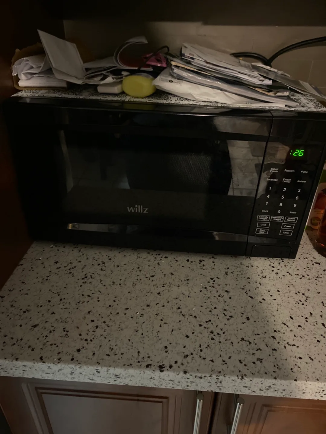 Panasonic Black Microwave thumbnail