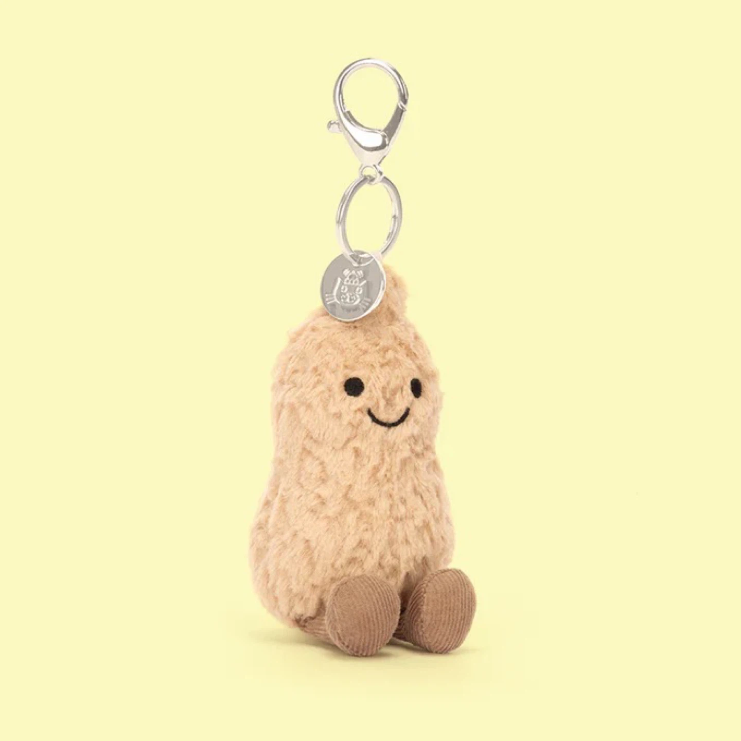 Brand new Jellycat Amuseable Peanut Bag Charm