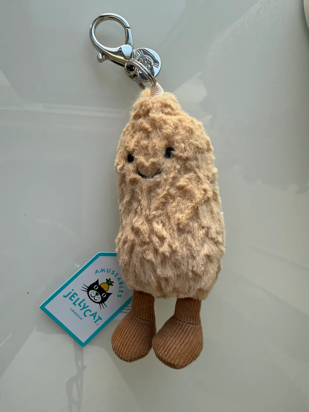 Brand new Jellycat Amuseable Peanut Bag Charm - photo 2