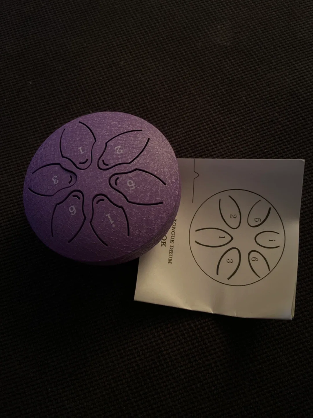 Steel Tongue Drum - Purple thumbnail
