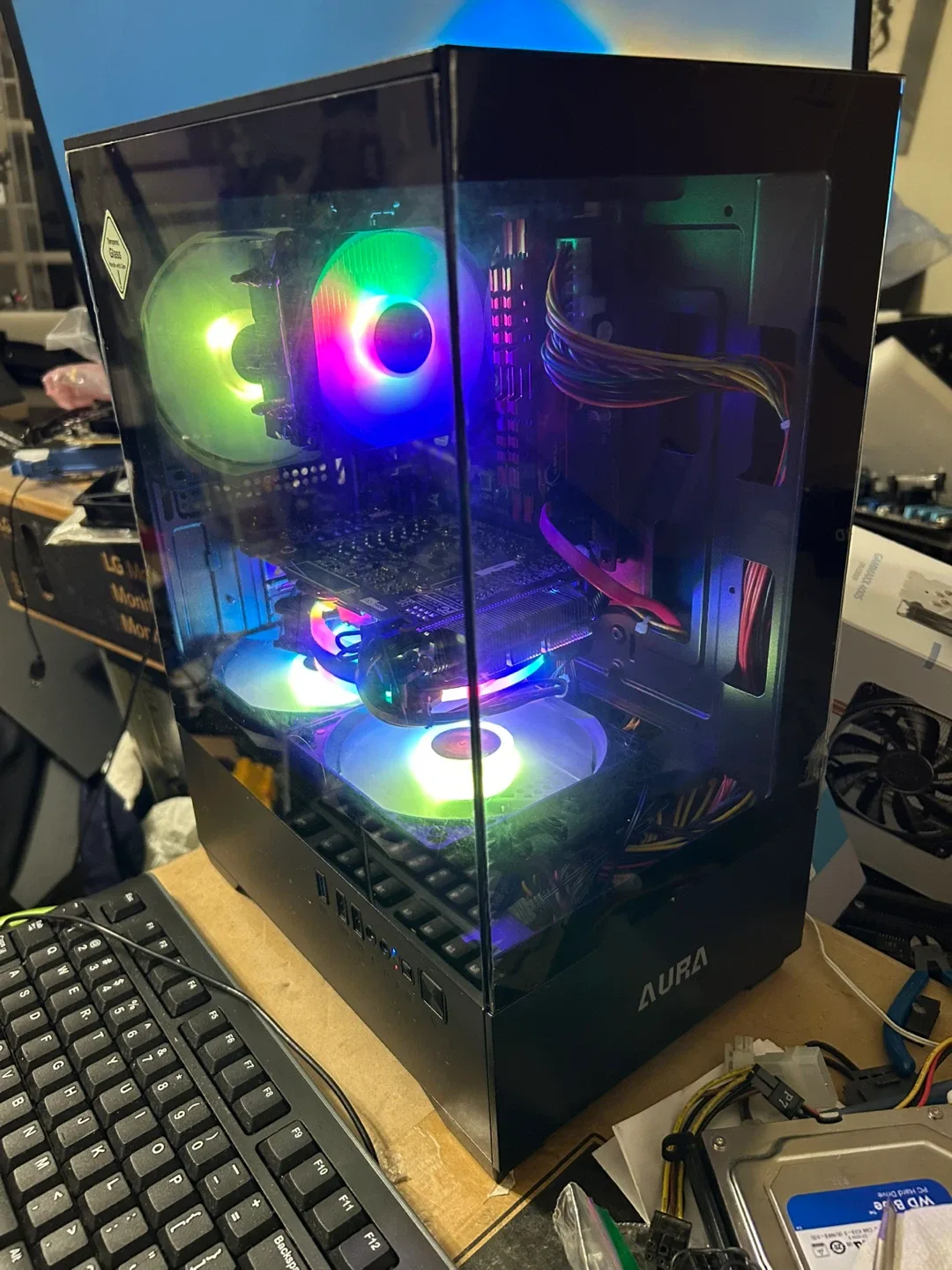 Gaming PC, i7-3770, 12GB RAM, 480GB SSD, WiFi, GTX 1070 8GB thumbnail