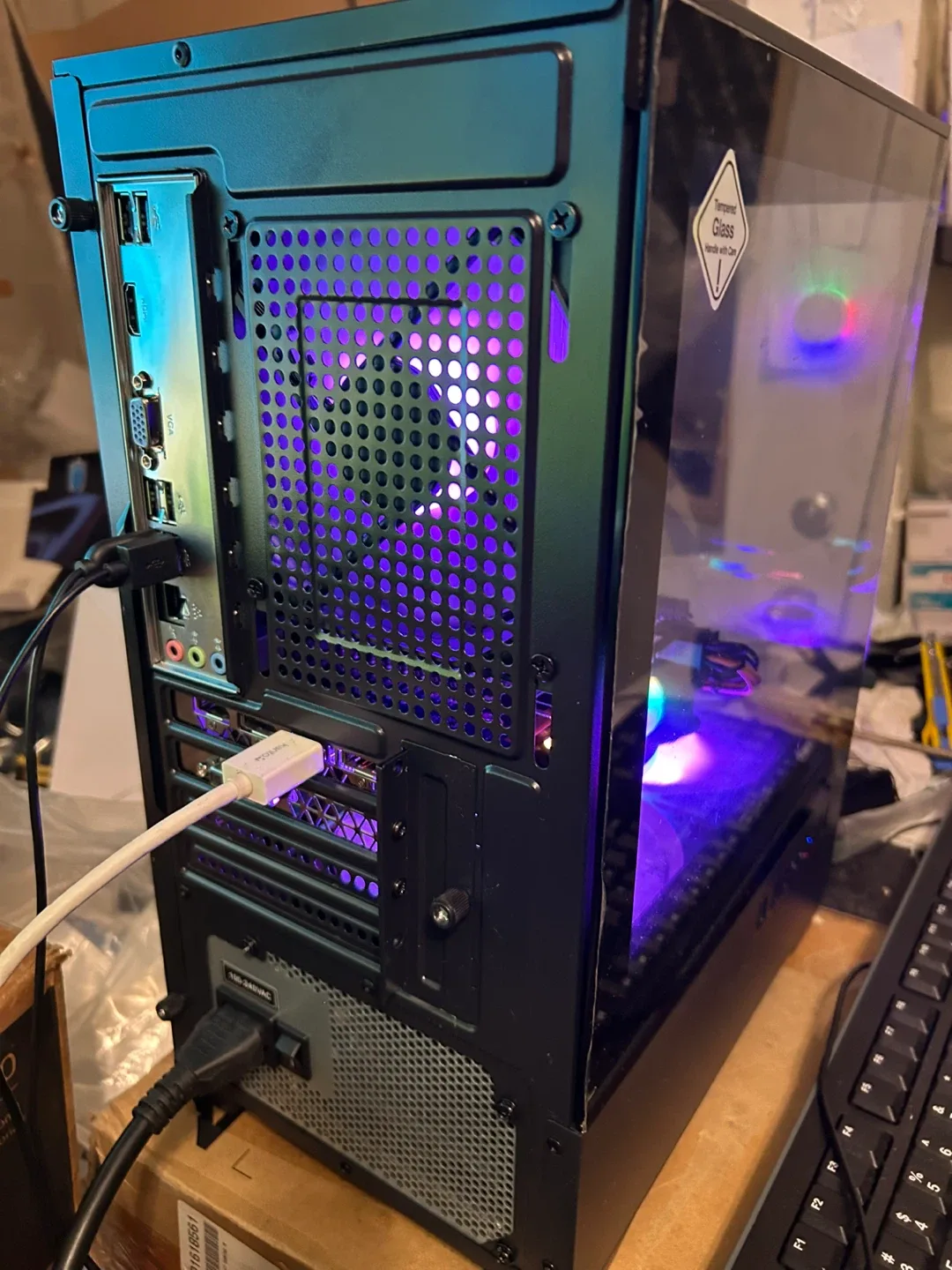 Gaming PC, i7-3770, 12GB RAM, 480GB SSD, WiFi, GTX 1070 8GB image indicator(6)