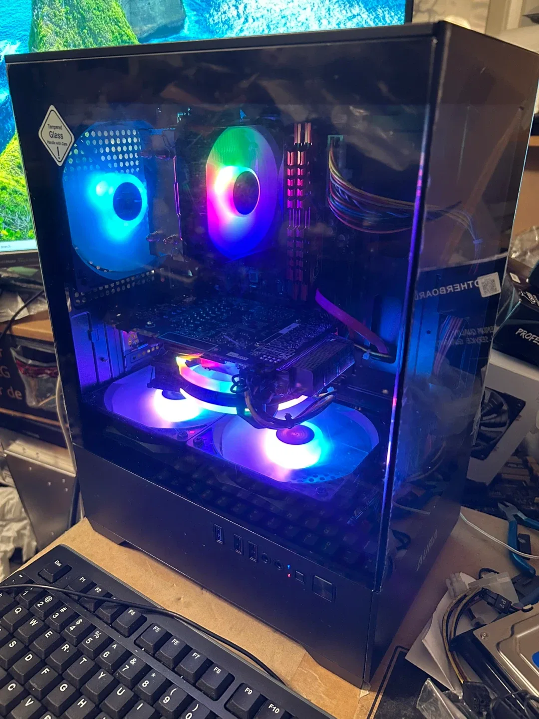 Gaming PC, i7-3770, 12GB RAM, 480GB SSD, WiFi, GTX 1070 8GB image indicator(3)