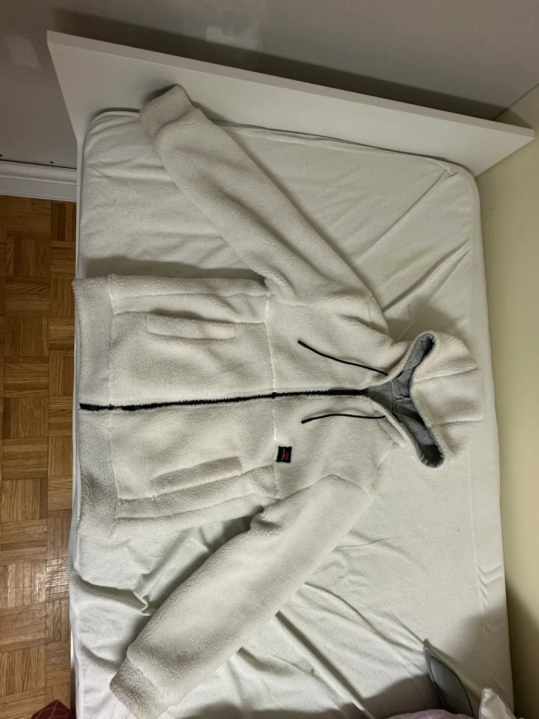 New Balance Fleece Jacket Full Zip Up - Size Xs image indicator(2)