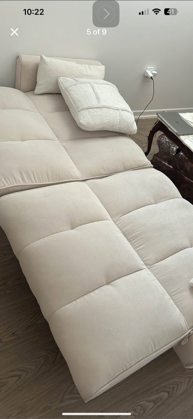 7ft Futon/Chairs - photo 4