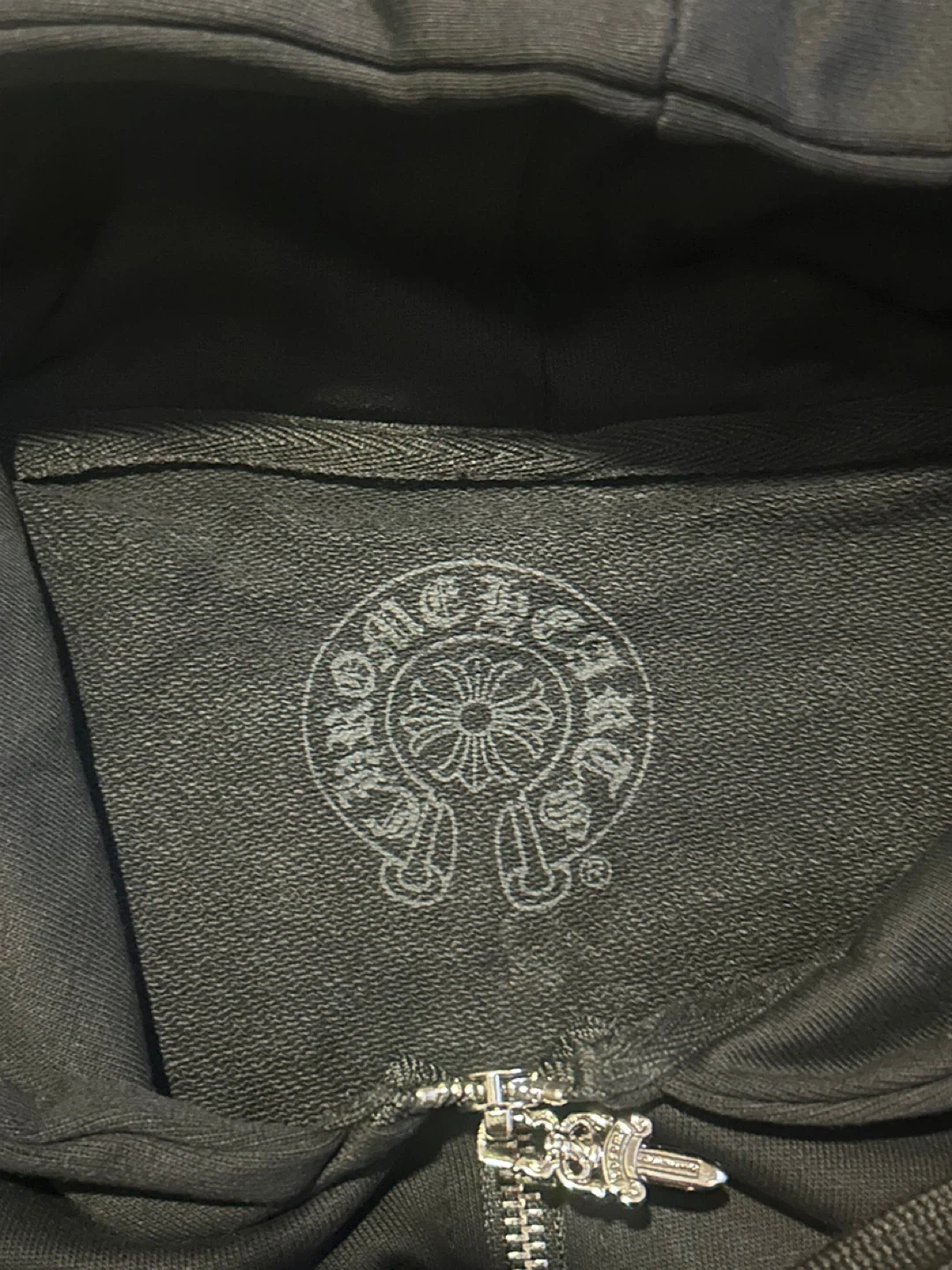 Chrome Hearts Multicolor Logo Zip Hoodie - Size M - photo 3