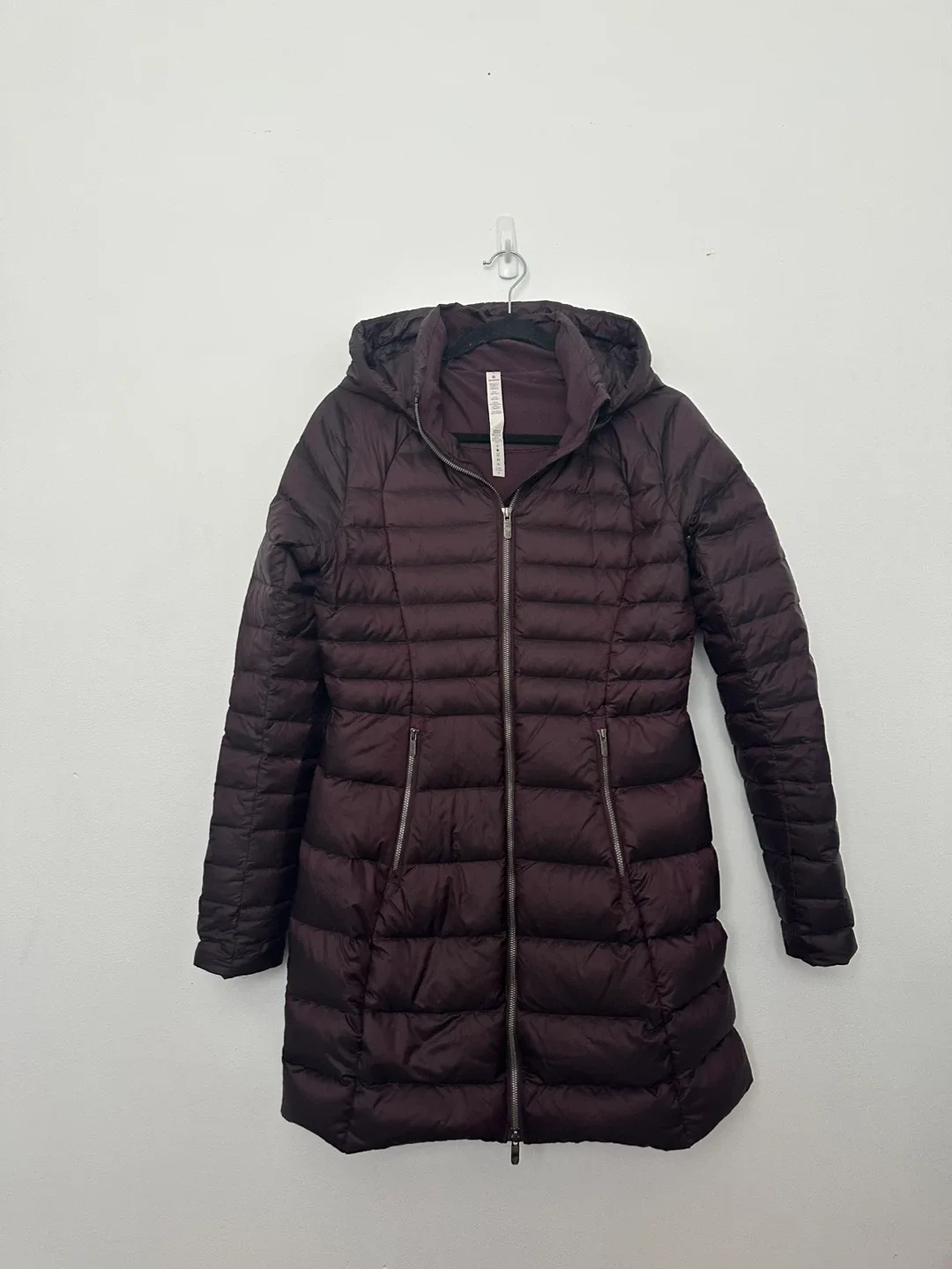 Lululemon Brave The Cold Jacket Black Cherry Puffer Winter image indicator(6)