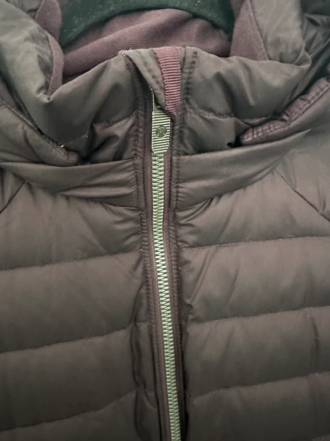 Lululemon Brave The Cold Jacket Black Cherry Puffer Winter image indicator(8)