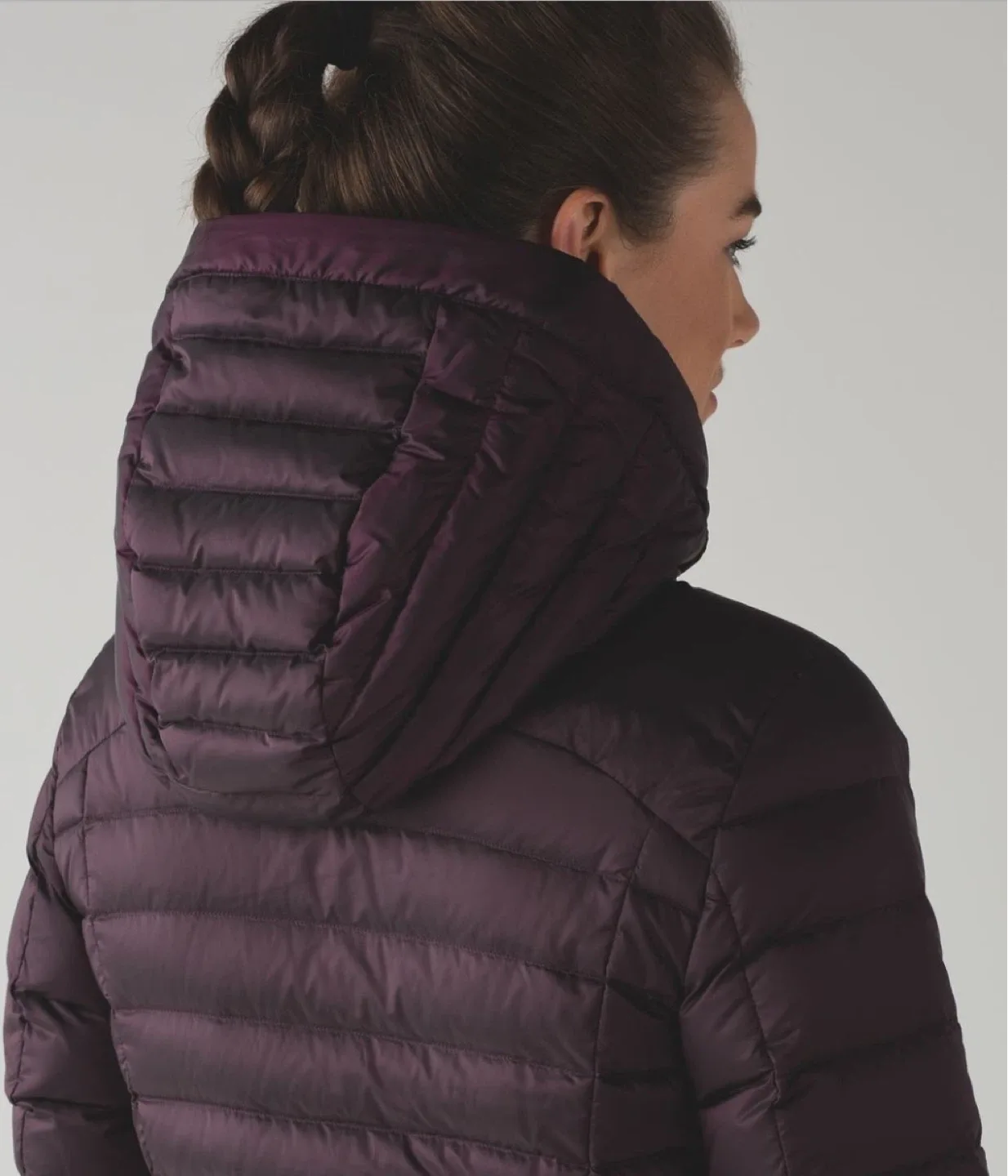 Lululemon Brave The Cold Jacket Black Cherry Puffer Winter image indicator(3)