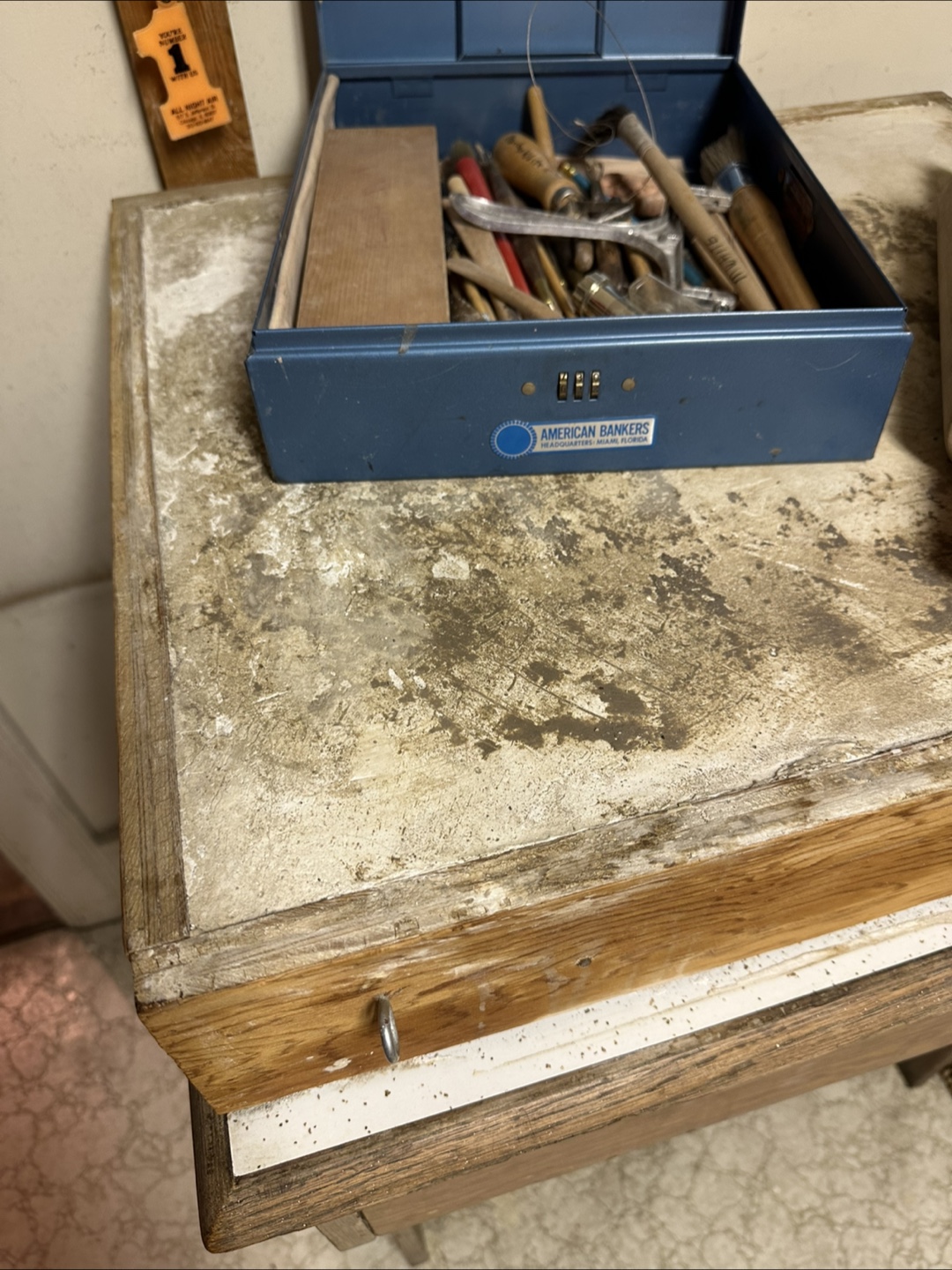 Plaster Clay Wedging Table and Pottery Tools - photo 3
