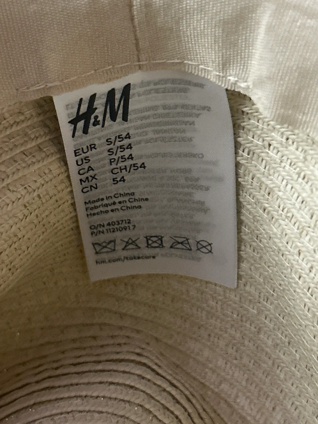 Beige Straw Hat – H&M image indicator(2)