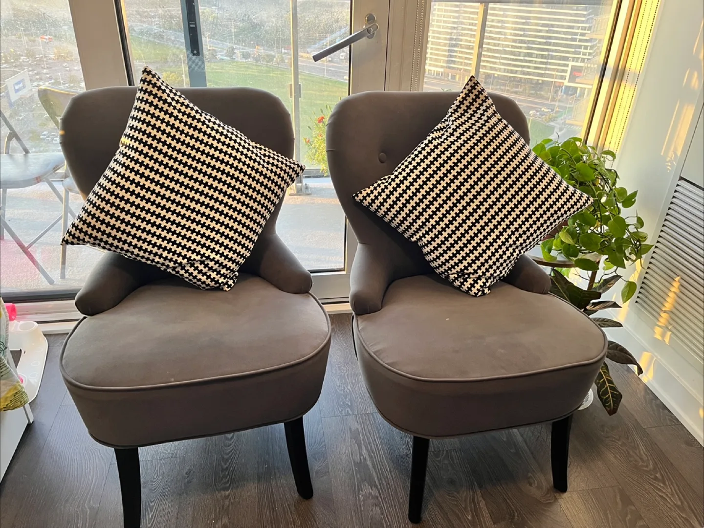 IKEA sofa chair set of 2 thumbnail