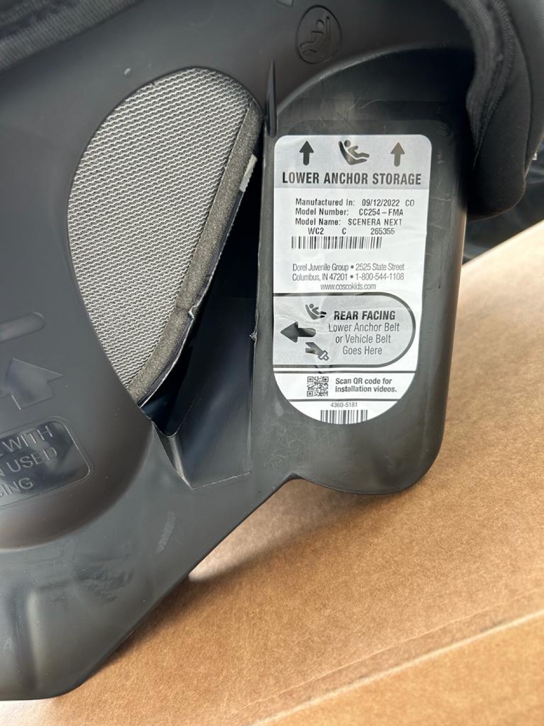 Cosco Scenera NEXT Car Seat - Gray - photo 4