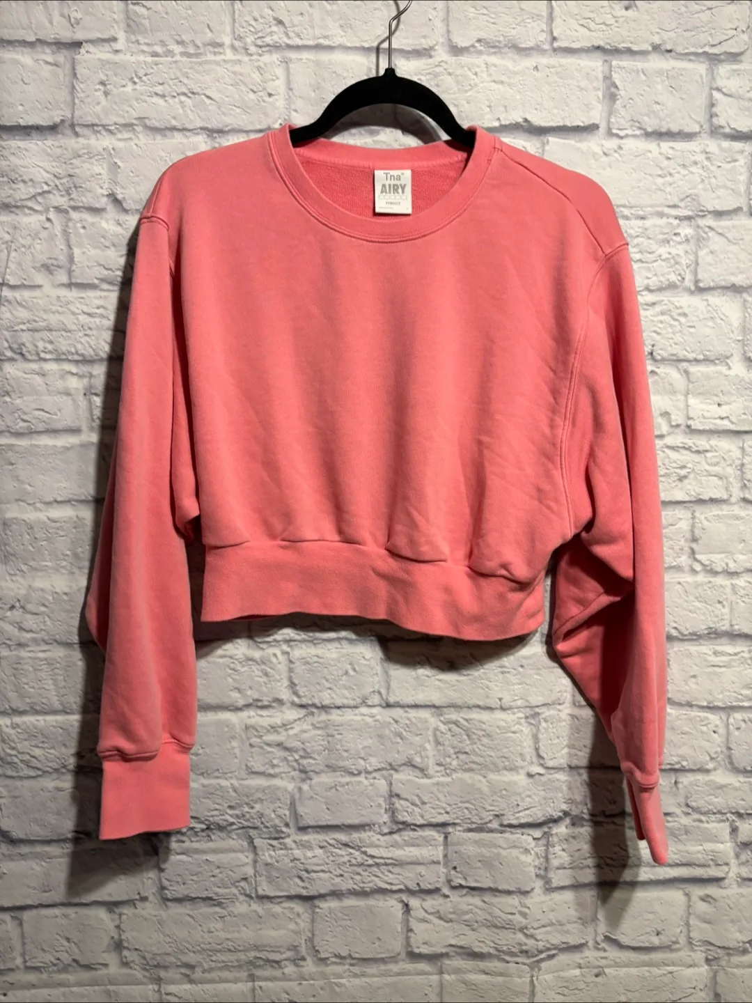 Tna Airy Fleece Perfect Crew Sweatshirt - S thumbnail